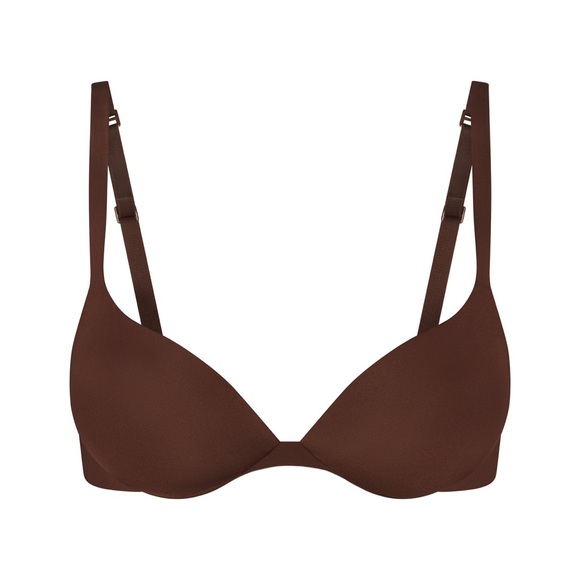🤎SKIMS ULTIMATE TEARDROP PUSH UP PLUNGE BRA IN COCOA 32C - Picture 3 of 6